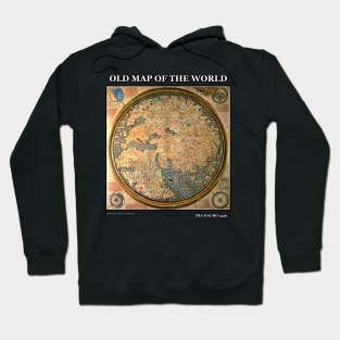 Old Map Of The World Fra Mauro 1459 Hoodie